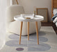 Upgrade your home decor with this sleek and versatile Nordic Small Round Table, designed to add a touch of modern style and practicality to any room in your home.