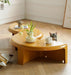 Nordic Combined Plastic Table in bright yellow