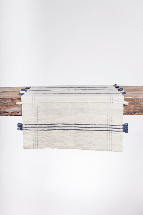 HYGGE CAVE | RIBBONS COTTON TABLE RUNNER