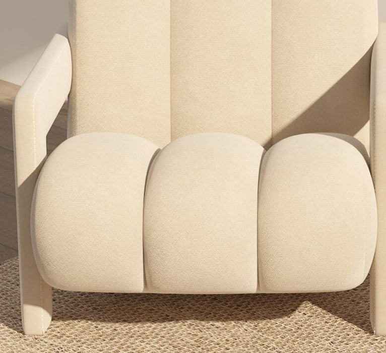 The perfect addition to any home, this Nordic Lounge Designer Chair offers unbeatable comfort and style.