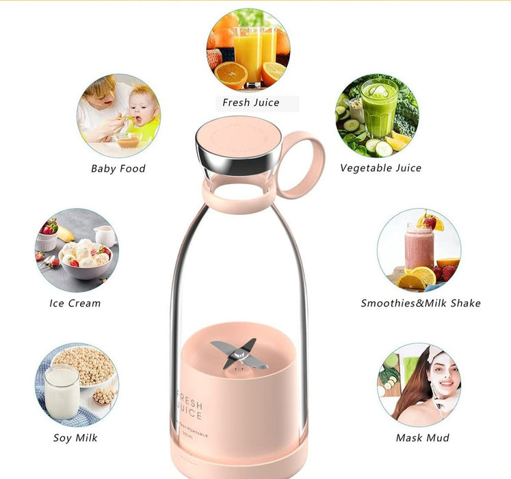 Swagstock - Portable Rechargeable Blender Bottle by Swagstock starting at  $34.99 * Ultralight portable blender easy to take and use, can make a cup  of smoothie in 20 seconds. Unique detachable bottle