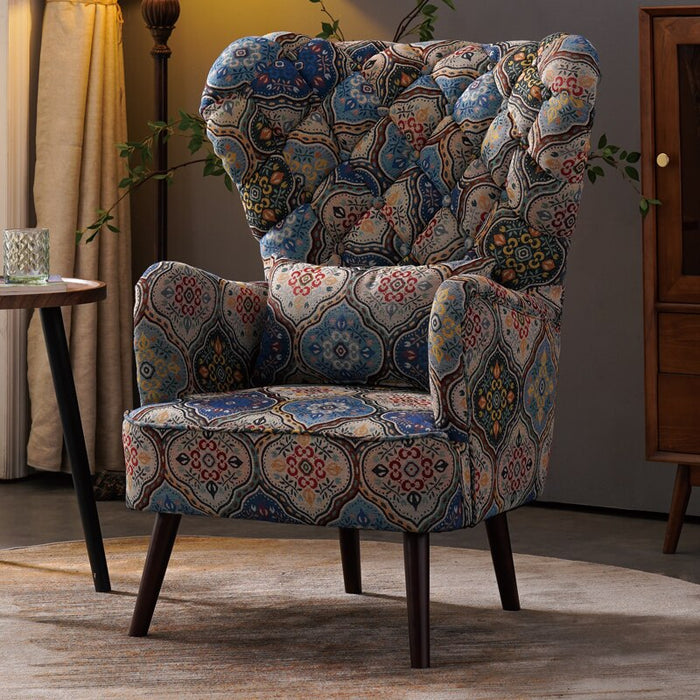 Indulge in the ultimate comfort with this soft and cozy living room lounge chair.