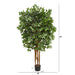 HYGGE CAVE | FICUS ARTIFICIAL TREE WITH 2100 BENDABLE BRANCHES