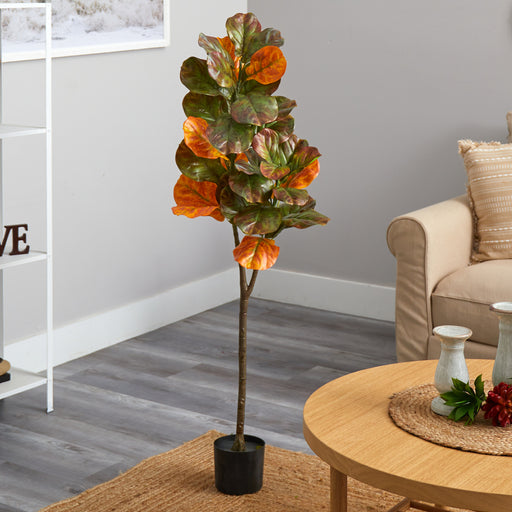 HYGGE CAVE | AUTUMN FIDDLE LEAF ARTIFICIAL FALL TREE