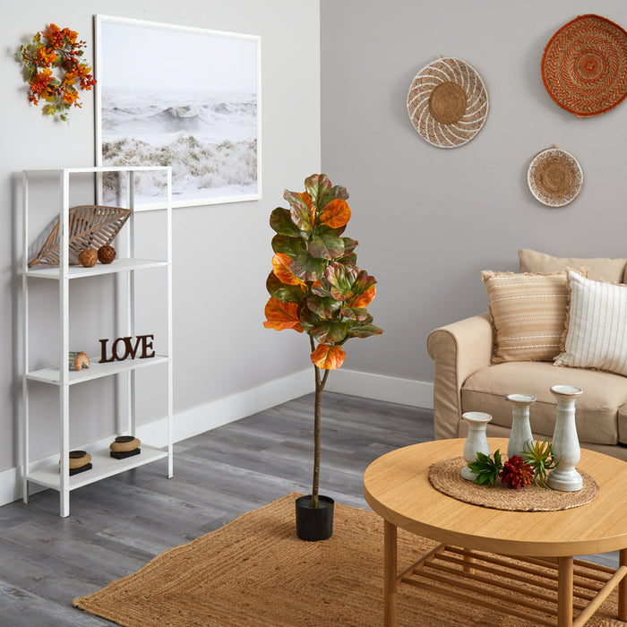 HYGGE CAVE | AUTUMN FIDDLE LEAF ARTIFICIAL FALL TREE