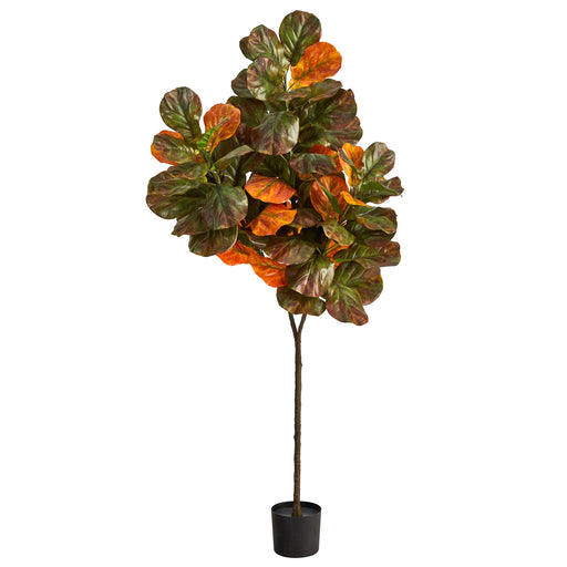 HYGGE CAVE | AUTUMN FIDDLE LEAF ARTIFICIAL TREE