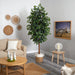 HYGGE CAVE | FICUS ARTIFICIAL TREE WITH HANDMADE NATURAL JUTE