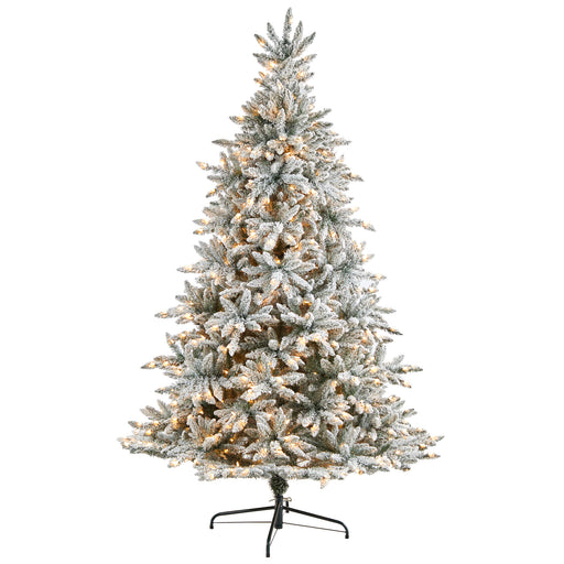 Nearly Natural Clear Prelit Christmas tree - hygge cave