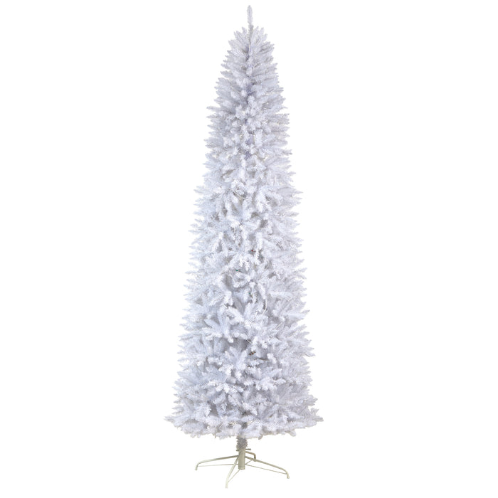  white artificial Christmas tree - hygge cave