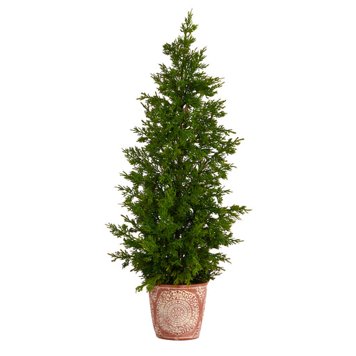 incredibly lifelike tree boasts a 'natural look' of rich, cedar pine foliage made up of easy-to-bend branches - hygge cave