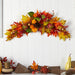 38” AUTUMN MAPLE LEAF BERRY ARTIFICIAL SWAG - HYGGE CAVE