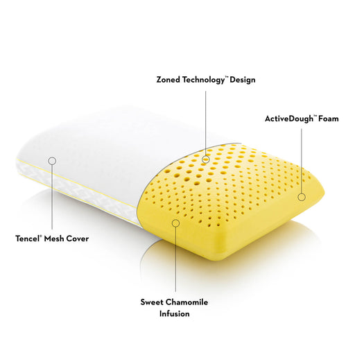 HYGGE CAVE | Zoned ActiveDough+Chamomile, Pain & Stress Relief Pillows