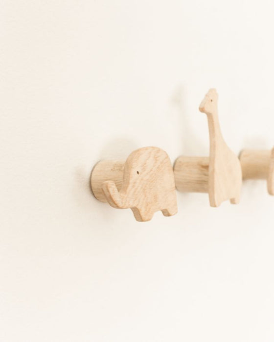 Children's Coat Hooks Wall Mounted, Bedroom Or Nursery - hygge cave