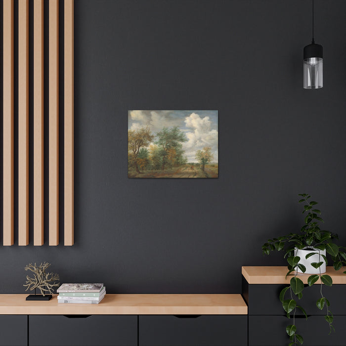 HYGGE CAVE | WOODED LANDSCAPE WITH FIGURES