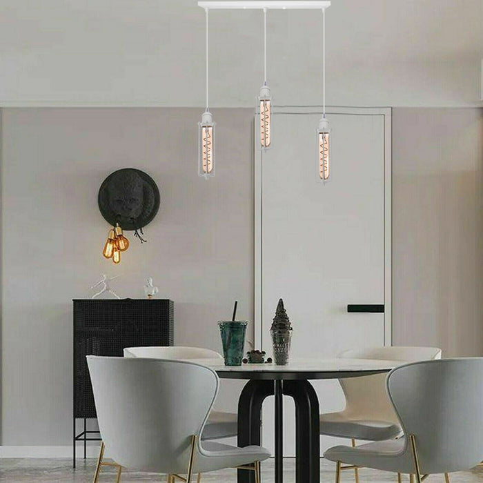 HYGGE CAVE | INDUSTRIAL WHITE PENDANT LIGHT