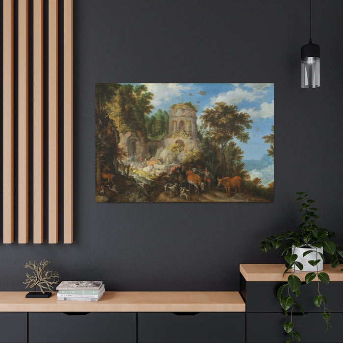 HYGGE CAVE | LANDSCAPE WITH THE FLIGHT INTO EGYPT