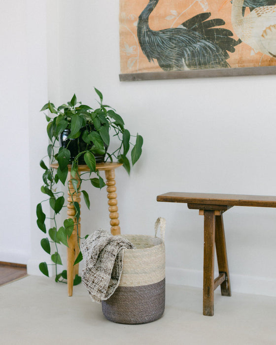 HYGGE CAVE | GET IT KNOW PRADO HANGING BASKET CRAFTED IN MEXICO