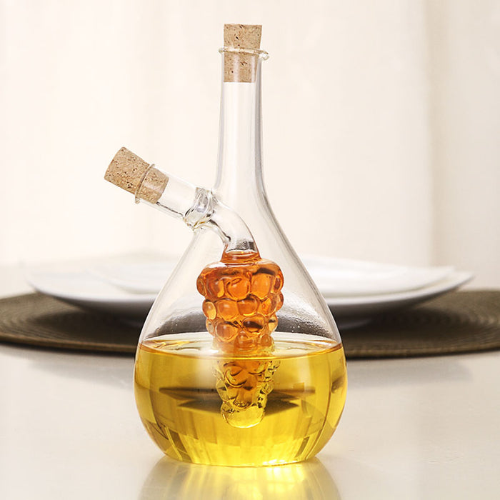 HYGGE CAVE | vessel Oil & Vinegar Glass Bottle Separately 2 in 1 den 